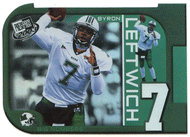 Byron Leftwich - Marshall Thundering Herd - Big Numbers (NCAA / NFL Football Card) 2003 Press Play # BN 19 Mint