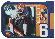 Brandon Lloyd - Illinois Fighting Illini - Big Numbers (NCAA / NFL Football Card) 2003 Press Play # BN 20 Mint