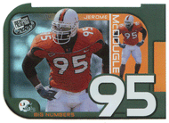 Jerome McDougle - Miami Hurricanes - Big Numbers (NCAA / NFL Football Card) 2003 Press Play # BN 21 Mint