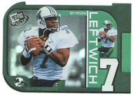 Byron Leftwich - Marshall Thundering Herd - Big Numbers Checklist (NCAA / NFL Football Card) 2003 Press Play # BN 36 Mint