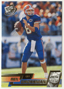 Rex Grossman - Florida Gators - Gold Zone (NCAA / NFL Football Card) 2003 Press Play # G 5 Mint