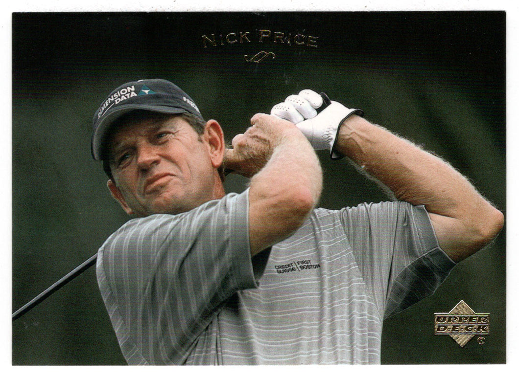 Nick Price (PGA Golf Card) 2003 Upper Deck Golf # 18 Mint