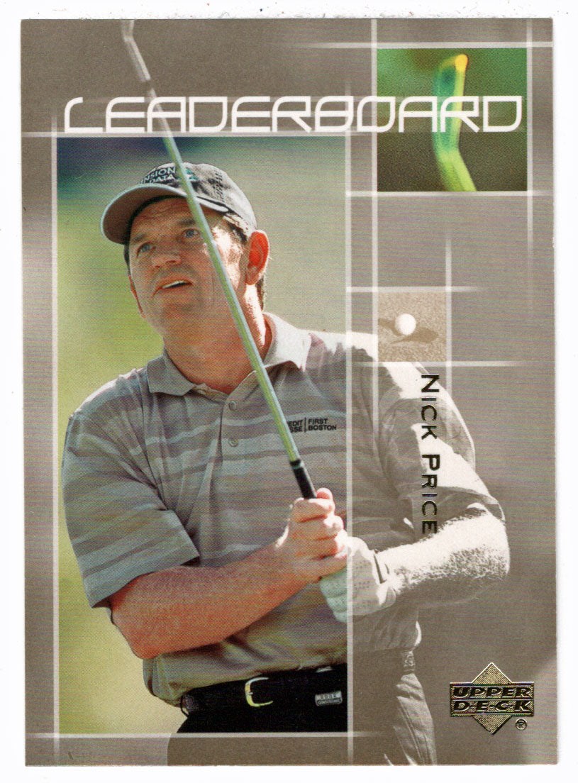 Nick Price - Leaderboard (PGA Golf Card) 2003 Upper Deck Golf # 62 Mint