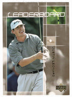 Justin Leonard - Leaderboard (PGA Golf Card) 2003 Upper Deck Golf # 67 Mint