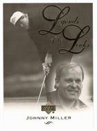 Johnny Miller - Legends of the Links (PGA Golf Card) 2003 Upper Deck Golf # 72 Mint