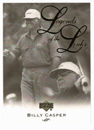 Billy Casper - Legends of the Links (PGA Golf Card) 2003 Upper Deck Golf # 74 Mint