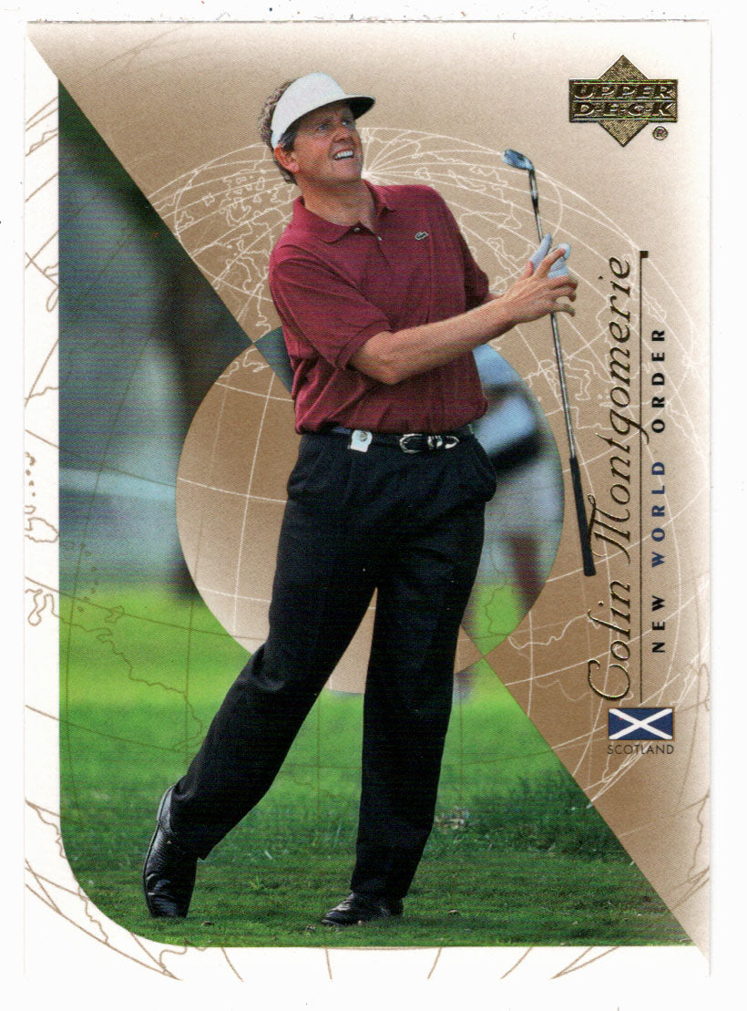 Colin Montgomerie - New World Order (PGA Golf Card) 2003 Upper Deck Golf # 78 Mint