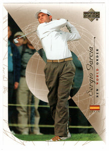 Sergio Garcia - New World Order (PGA Golf Card) 2003 Upper Deck Golf # 87 Mint