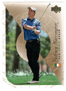 Padraig Harrington - New World Order (PGA Golf Card) 2003 Upper Deck Golf # 88 Mint