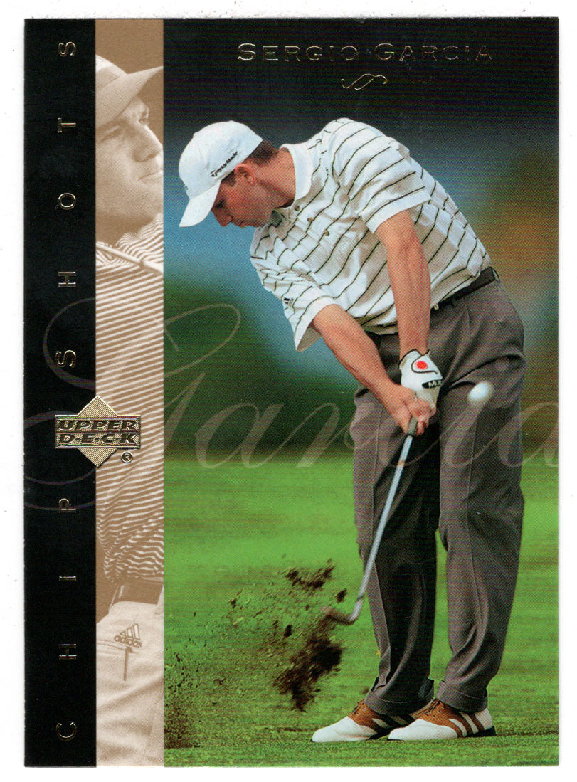 Sergio Garcia - Chip Shots (PGA Golf Card) 2003 Upper Deck Golf # 101 Mint