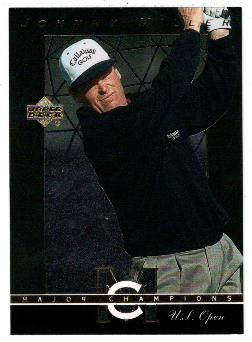 Johnny Miller - 1973 US Open (PGA Golf Card) 2003 Upper Deck Golf Major Championship # MC-8 Mint