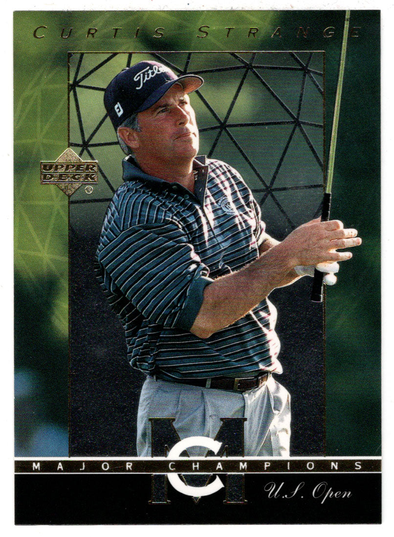 Curtis Strange - 1989 US Open (PGA Golf Card) 2003 Upper Deck Golf Major Championship # MC-15 Mint