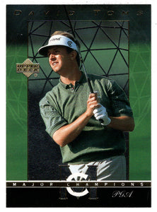 David Toms - 2001 PGA (PGA Golf Card) 2003 Upper Deck Golf Major Championship # MC-37 Mint
