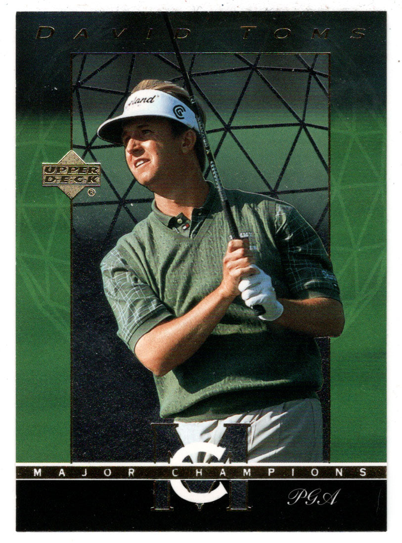 David Toms - 2001 PGA (PGA Golf Card) 2003 Upper Deck Golf Major Championship # MC-37 Mint