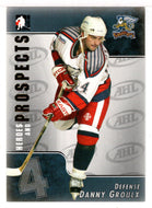 Danny Groulx - Grand Rapids Griffins (NHL - Minor Hockey Card) 2004-05 ITG Heroes and Prospects # 15 Mint