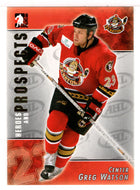 Greg Watson - Binghamton Senators (NHL - Minor Hockey Card) 2004-05 ITG Heroes and Prospects # 17 Mint