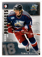 Tomas Kopecky - Grand Rapids Griffins (NHL - Minor Hockey Card) 2004-05 ITG Heroes and Prospects # 18 Mint