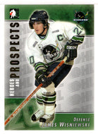 James Wisniewski - Plymouth Whalers (NHL - Minor Hockey Card) 2004-05 ITG Heroes and Prospects # 77 Mint