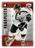 Kevin Klein - Guelph Storm (NHL - Minor Hockey Card) 2004-05 ITG Heroes and Prospects # 86 Mint