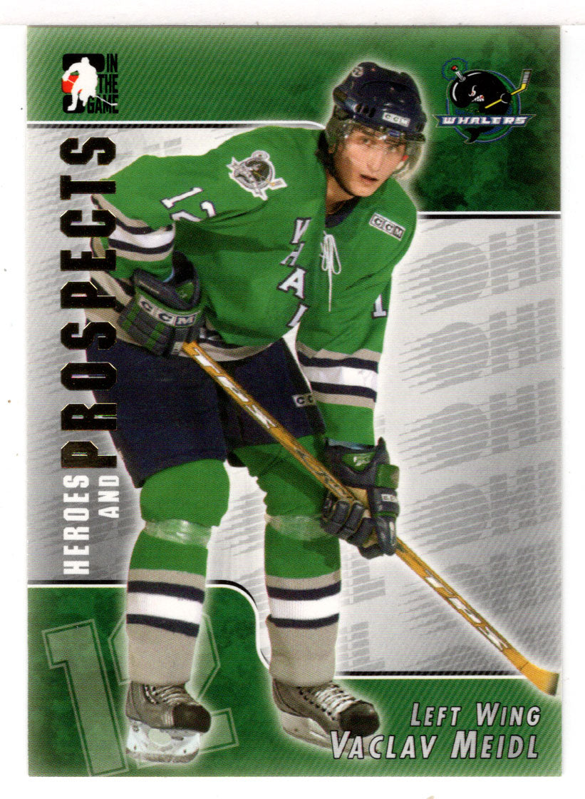 Vaclav Meidl - Plymouth Whalers (NHL - Minor Hockey Card) 2004-05 ITG Heroes and Prospects # 109 Mint
