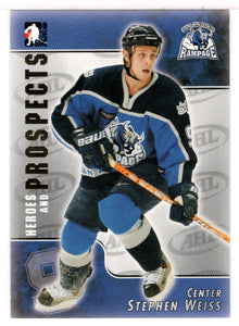 Stephen Weiss - San Antonio Rampage (NHL - Minor Hockey Card) 2004-05 ITG Heroes and Prospects # 111 Mint
