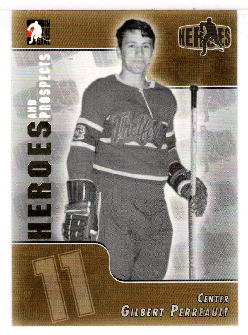 Gilbert Perreault - Montreal Junior Canadiens (NHL - Minor Hockey Card) 2004-05 ITG Heroes and Prospects # 125 Mint