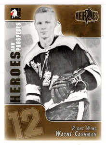 Wayne Cashman - Oklahoma City Blazers (NHL - Minor Hockey Card) 2004-05 ITG Heroes and Prospects # 136 Mint