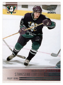 Stanislav Chistov - Anaheim Ducks (NHL Hockey Card) 2004-05 Pacific # 1 Mint