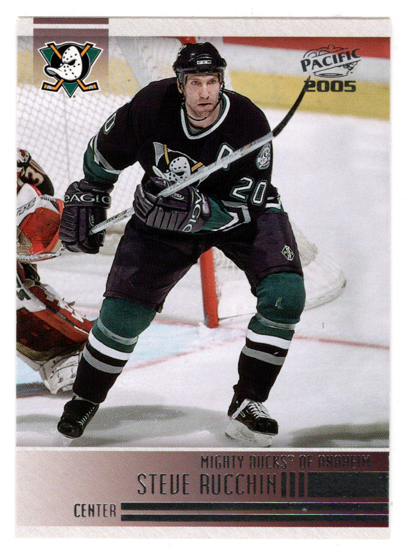 Steve Rucchin - Anaheim Ducks (NHL Hockey Card) 2004-05 Pacific # 7 Mint