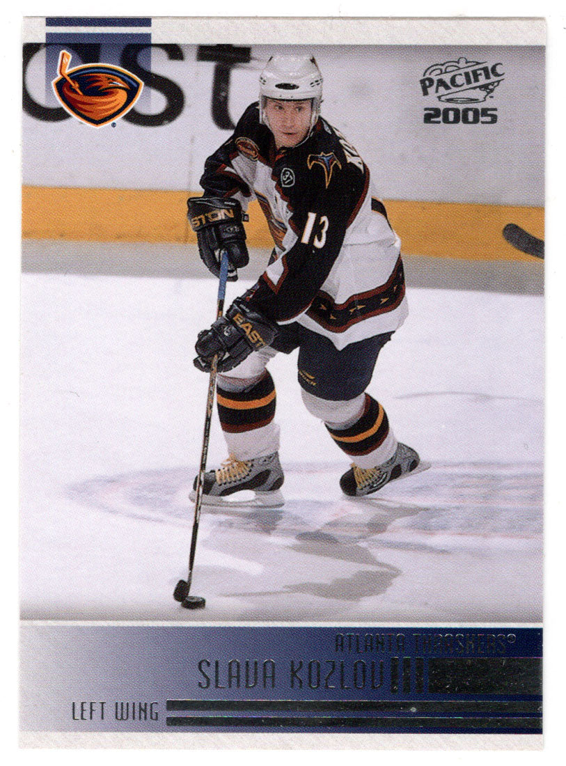 Slava Kozlov - Atlanta Thrashers (NHL Hockey Card) 2004-05 Pacific # 12 Mint