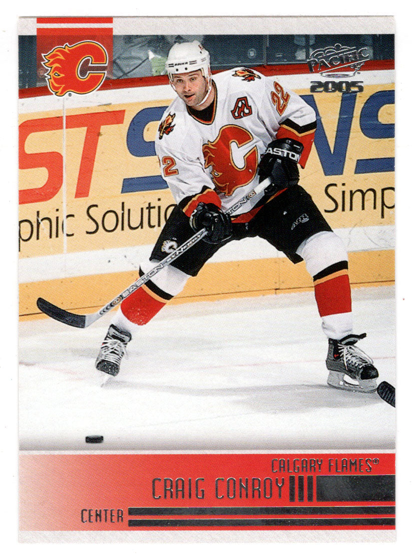 Craig Conroy - Calgary Flames (NHL Hockey Card) 2004-05 Pacific # 37 Mint