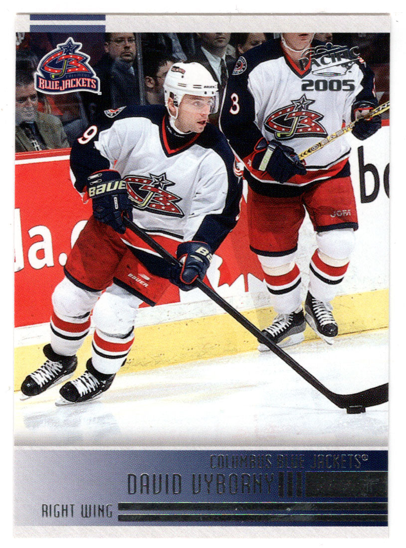 David Vyborny - Columbus Blue Jackets (NHL Hockey Card) 2004-05 Pacific # 80 Mint