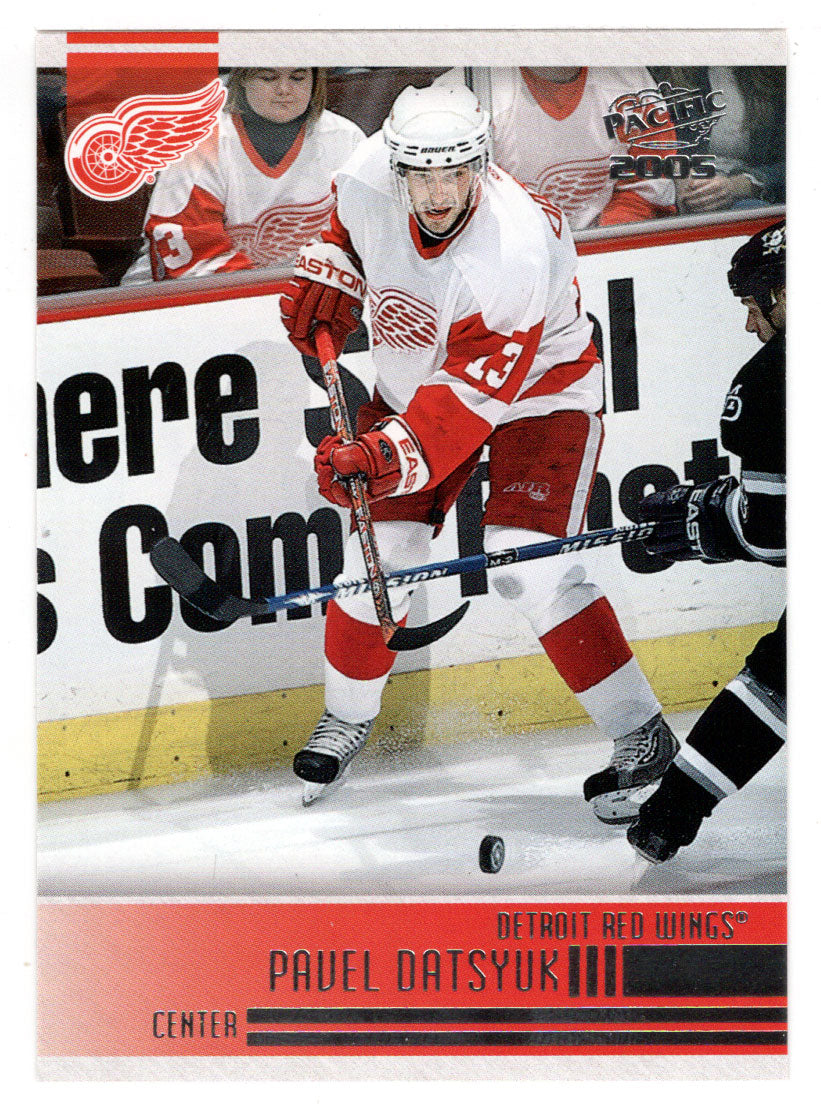 Pavel Datsyuk - Detroit Red Wings (NHL Hockey Card) 2004-05 Pacific # 91 Mint