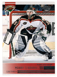 Manny Fernandez - Minnesota Wild (NHL Hockey Card) 2004-05 Pacific # 131 Mint