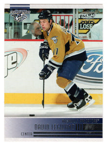 David Legwand - Nashville Predators (NHL Hockey Card) 2004-05 Pacific # 148 Mint