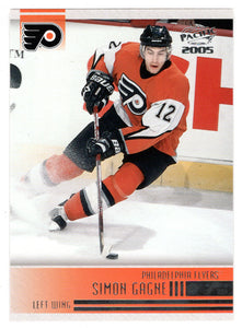 Simon Gagne - Philadelphia Flyers (NHL Hockey Card) 2004-05 Pacific # 193 Mint