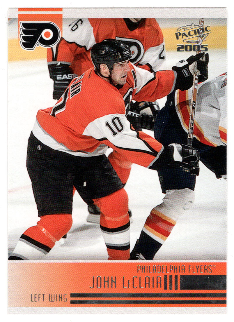 John LeClair - Philadelphia Flyers (NHL Hockey Card) 2004-05 Pacific # 195 Mint