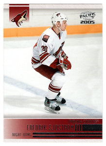 Fredrik Sjostrom - Phoenix Coyotes (NHL Hockey Card) 2004-05 Pacific # 206 Mint