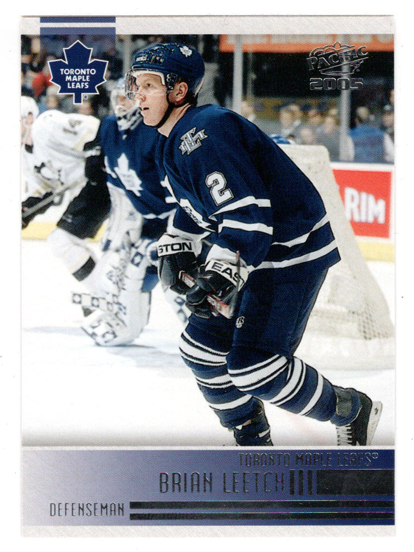 Brian Leetch - Toronto Maple Leafs (NHL Hockey Card) 2004-05 Pacific # 245 Mint