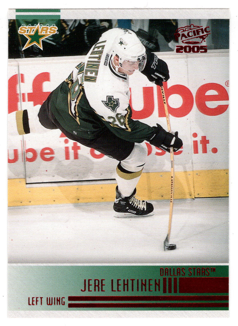 Jere Lehtinen - Dallas Stars (NHL Hockey Card) 2004-05 Pacific Red Edition # 85 Mint