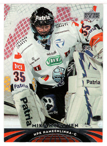 Mika Noronen - HPK (NHL Hockey Card) 2004-05 Upper Deck All-World Edition # 15 Mint