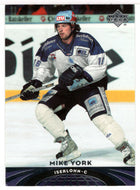 Mike York - Iserlohn Roosters (NHL Hockey Card) 2004-05 Upper Deck All-World Edition # 22 Mint