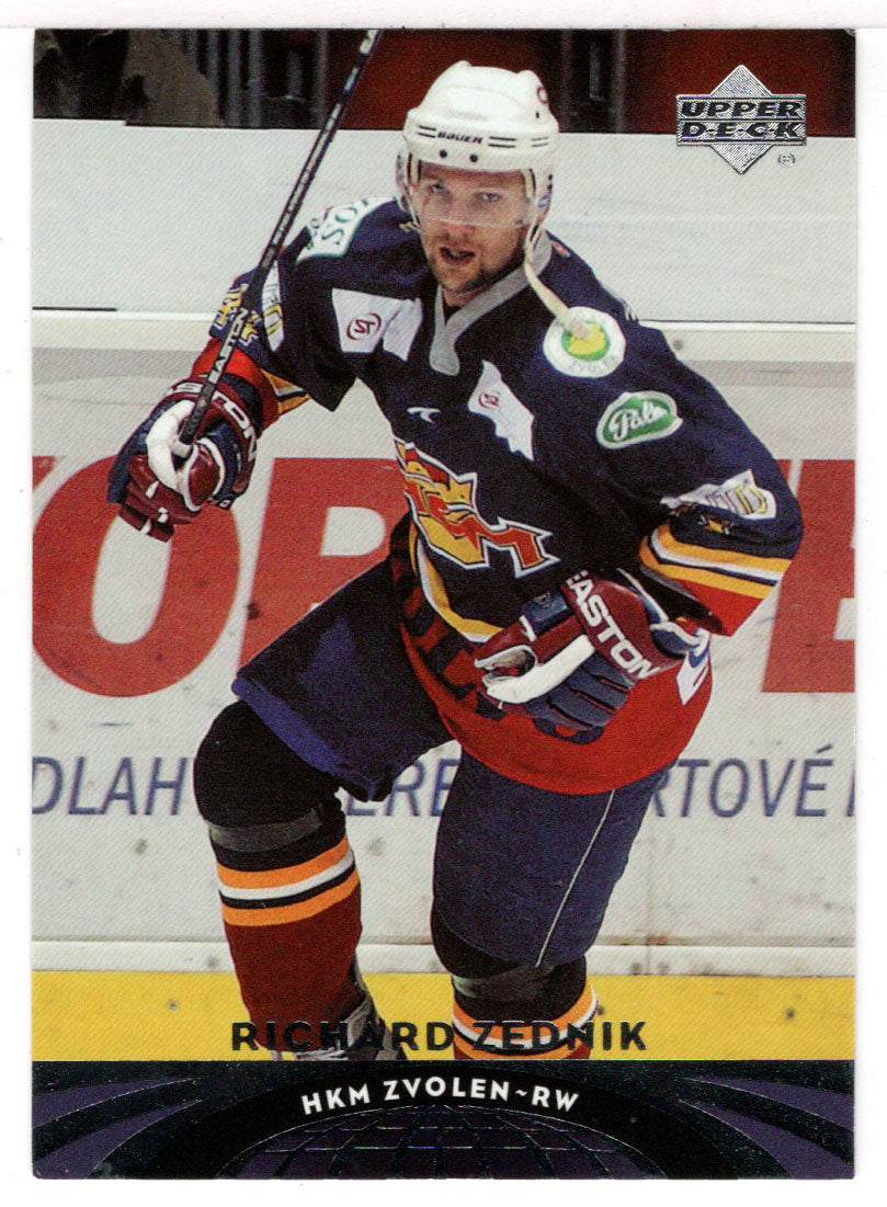 Richard Zednik - HKM Zvolen (NHL Hockey Card) 2004-05 Upper Deck All-World Edition # 88 Mint