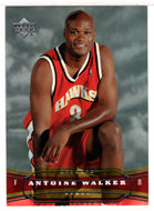 Antoine Walker - Atlanta Hawks (NBA Basketball Card) 2004-05 Upper Deck # 1 Mint