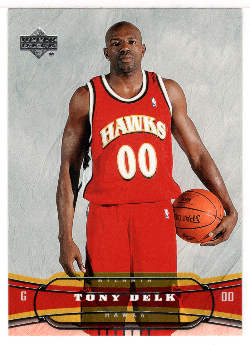 Tony Delk - Atlanta Hawks (NBA Basketball Card) 2004-05 Upper Deck # 4 Mint