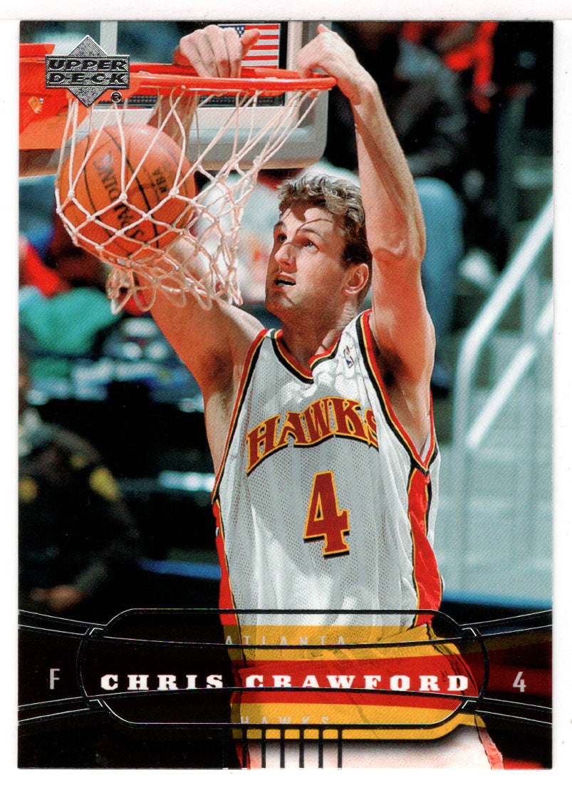 Chris Crawford - Atlanta Hawks (NBA Basketball Card) 2004-05 Upper Deck # 6 Mint