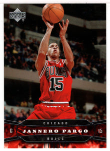 Jannero Pargo - Chicago Bulls (NBA Basketball Card) 2004-05 Upper Deck # 18 Mint