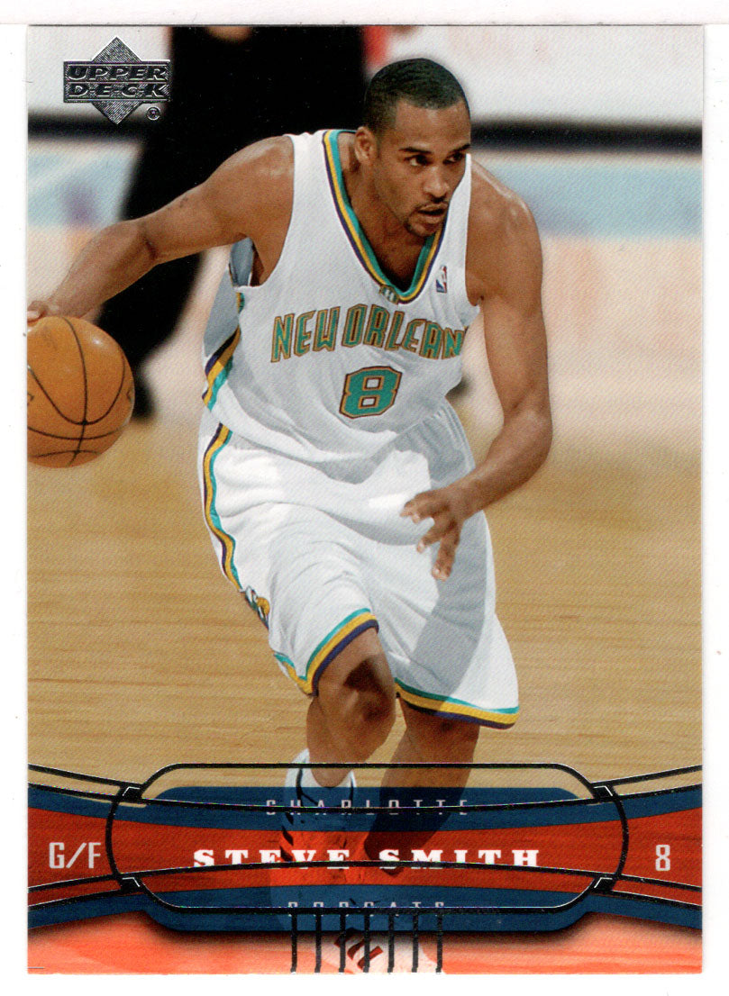 Steve Smith - Charlotte Bobcats (NBA Basketball Card) 2004-05 Upper Deck # 22 Mint