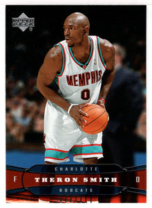 Theron Smith - Charlotte Bobcats (NBA Basketball Card) 2004-05 Upper Deck # 24 Mint