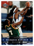 Marquis Daniels - Dallas Mavericks (NBA Basketball Card) 2004-05 Upper Deck # 38 Mint